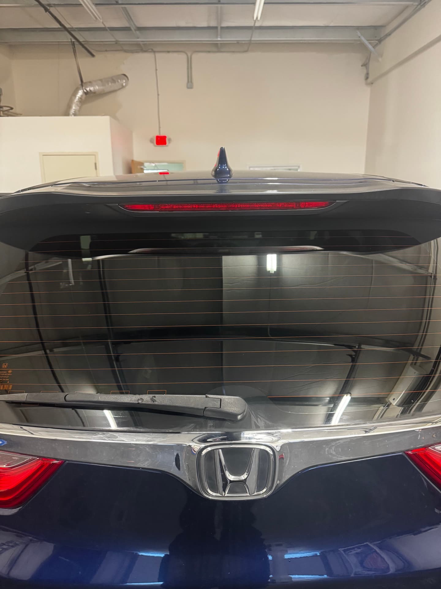 Window Tint project: honda cr-v — finished install